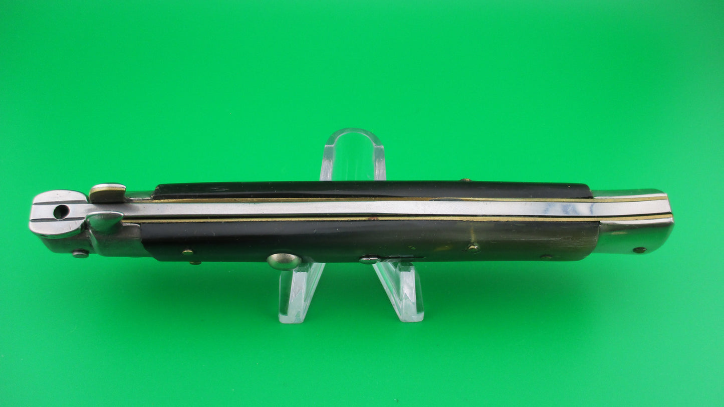 INOX 28cm Italian Vendetta Stiletto swivel bolster vintage automatic knife