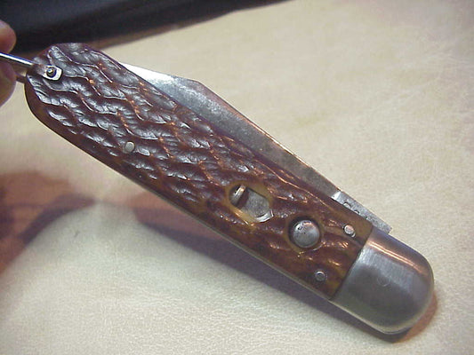 z PRESTO M2 Bone WWII paratrooper switchblade knife