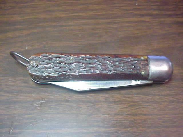z PRESTO M2 WWII vintage bone handled automatic knife