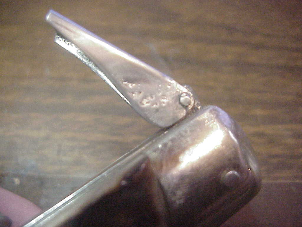 z AGA CAMPOLIN 1947-2007 20cm Italian Stag Camper Oval button fulcrum release automatic