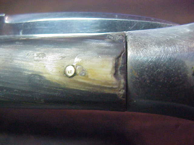 KOBRA 28cm Italian Picklock Vintage 1950s Swedge blade Brazilian horn automatic knife