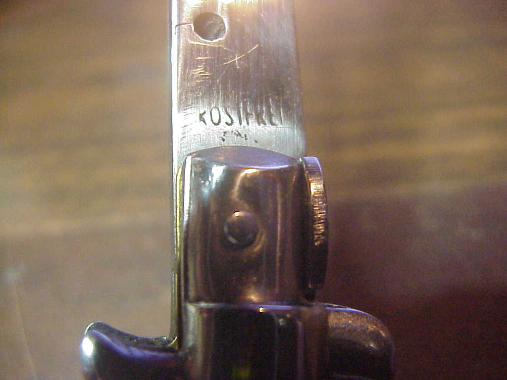 ROSTFREI 16cm Italian Transitional Oreste Dibon swivel bolster automatic knife