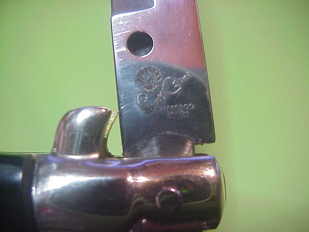 RENZO PASCOTTO 25cm Italian Maniago Picklock horn automatic knife