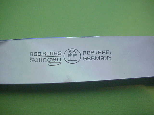 ROB KLAAS ROSTFREI GERMANY 21cm German Vintage Gravity Knife NOS w wrapper