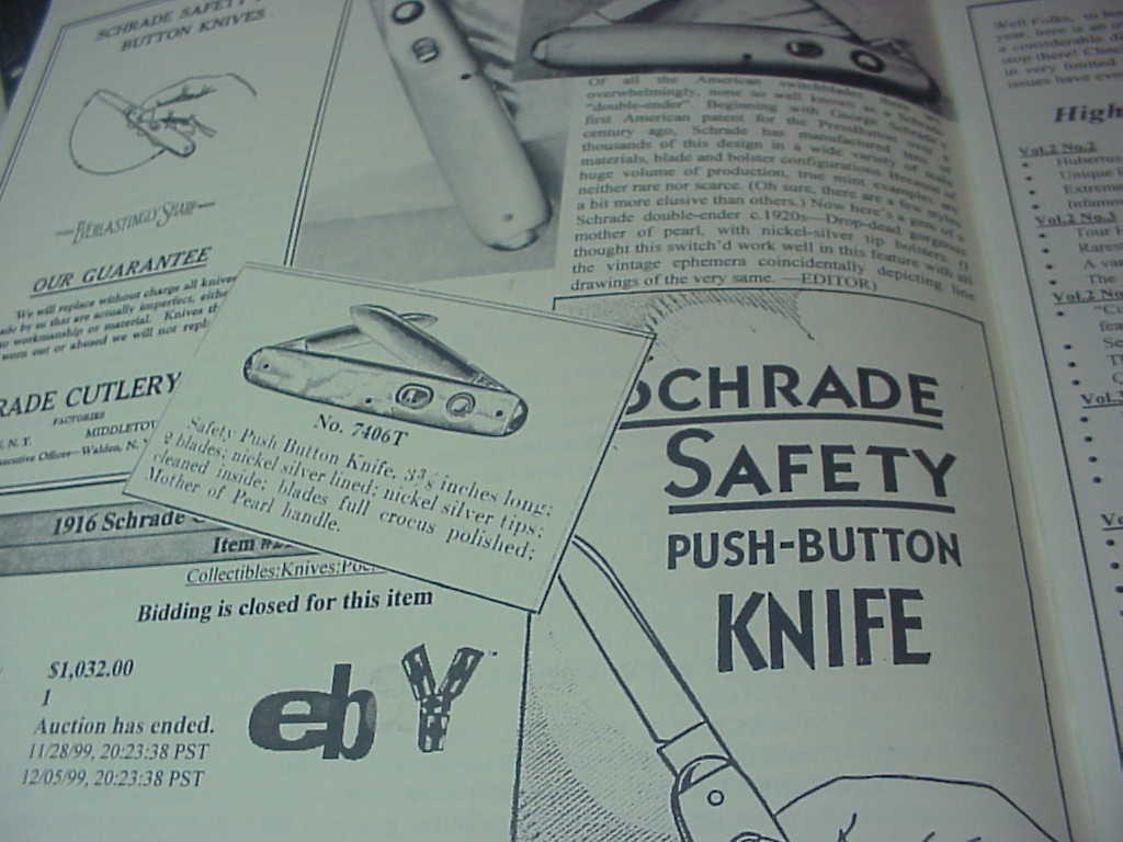 Automatic Knife Resource Guide & Newsletter Vol 9 No 1