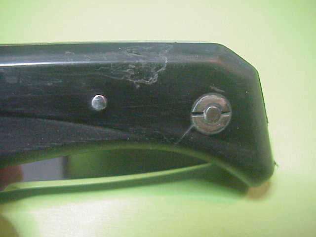 Saut Ouvert INOX 24cm French Black automatic knife
