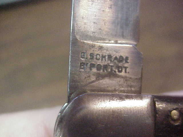 z PRESTO M2 WWII vintage bone handled automatic knife