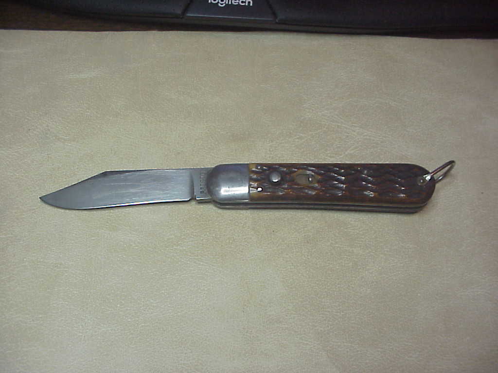 z PRESTO M2 Bone WWII vintage Paratrooper automatic knife