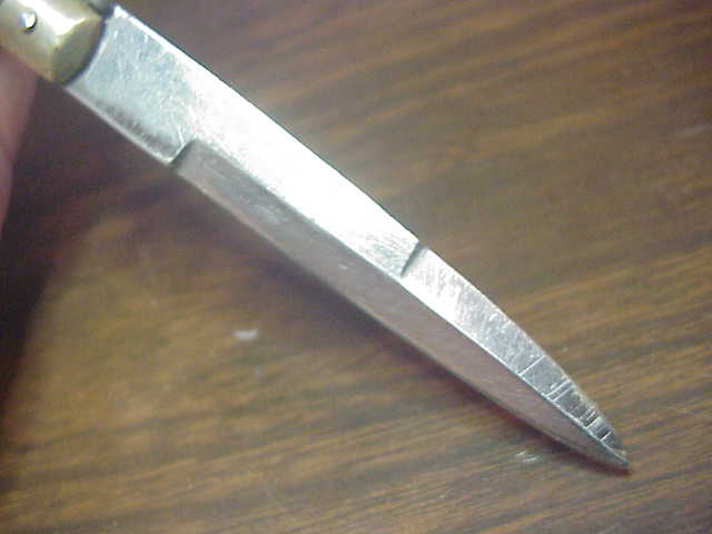 STAINLESS STEEL 18cm Japanese Picklock Stiletto Vintage 1960s automatic knife