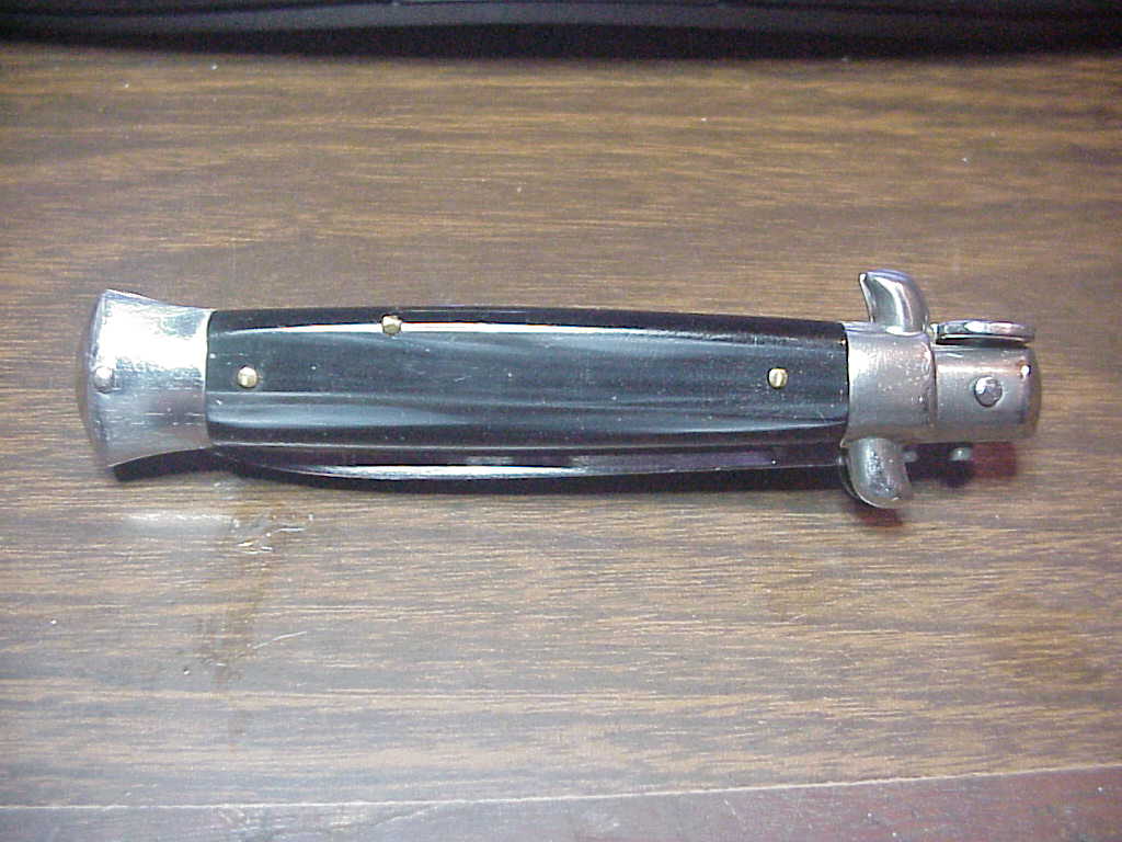 z ROSTFREI 20cm Italian Swivel Bolster Stiletto automatic knife