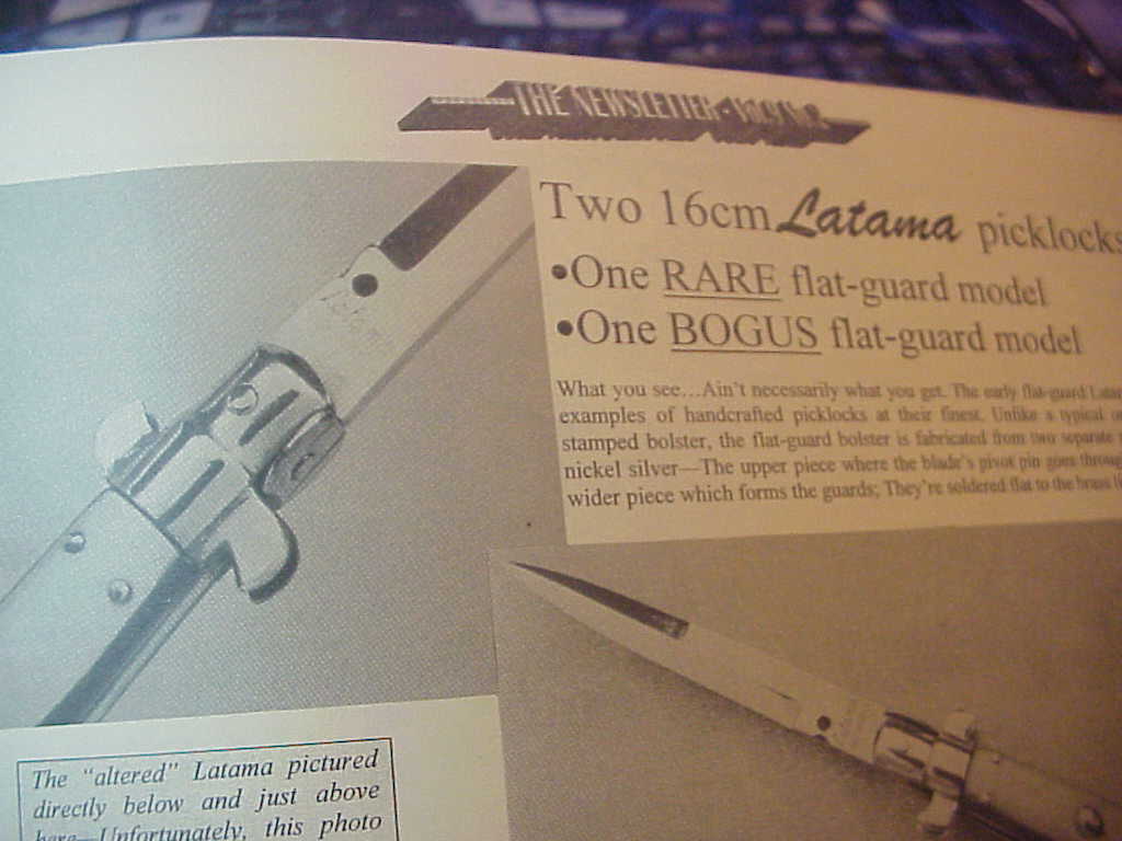 Automatic Knife Resource Guide and Newsletter Vol 9 No 2