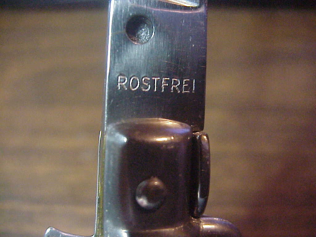 z ROSTFREI 20cm Italian Swivel Bolster Stiletto automatic knife
