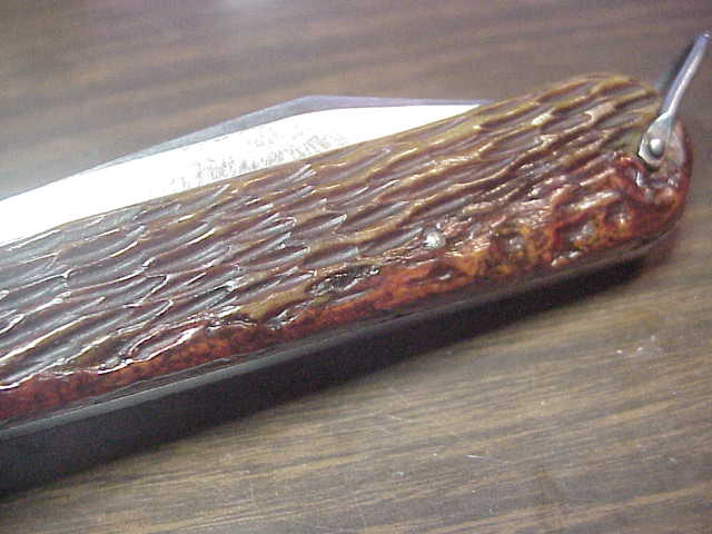 SCHRADE CUT CO M2 Bone WWII Paratrooper Military issue switchblade knife