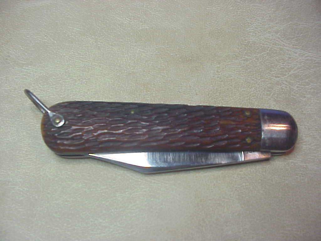 z SCHRADE CUT CO M2 Bone WWII Paratrooper Military issue switchblade knife