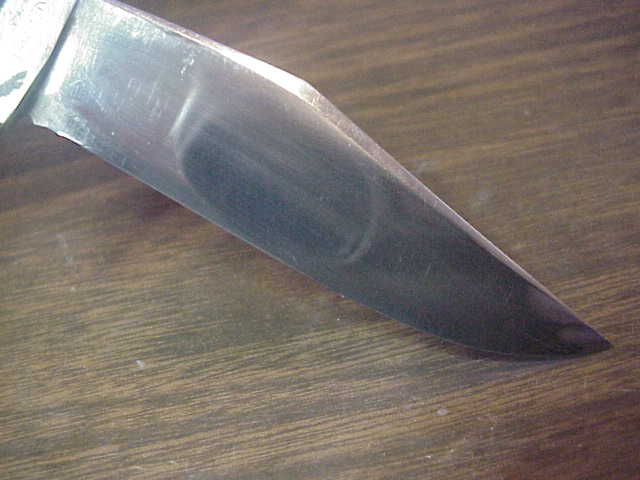 ELIO ITALY INOX 20cm Italian Ring Pull Shellpuller Camper vintage 1950s automatic knife