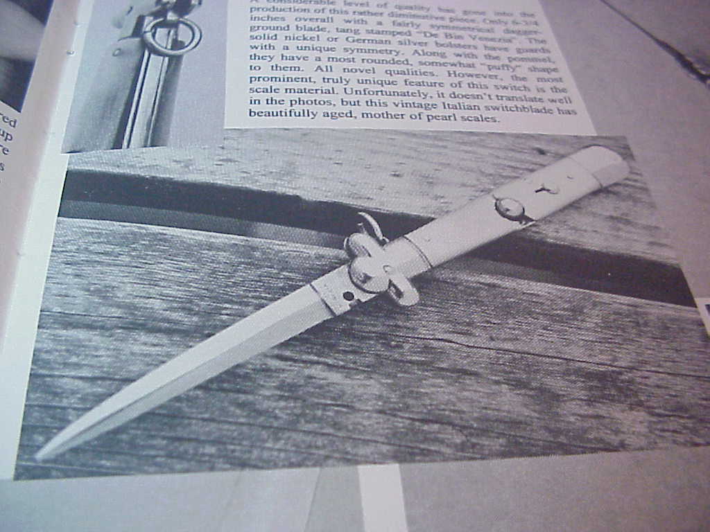 Automatic Knife Resource Guide & Newsletter Vol 8 No 2