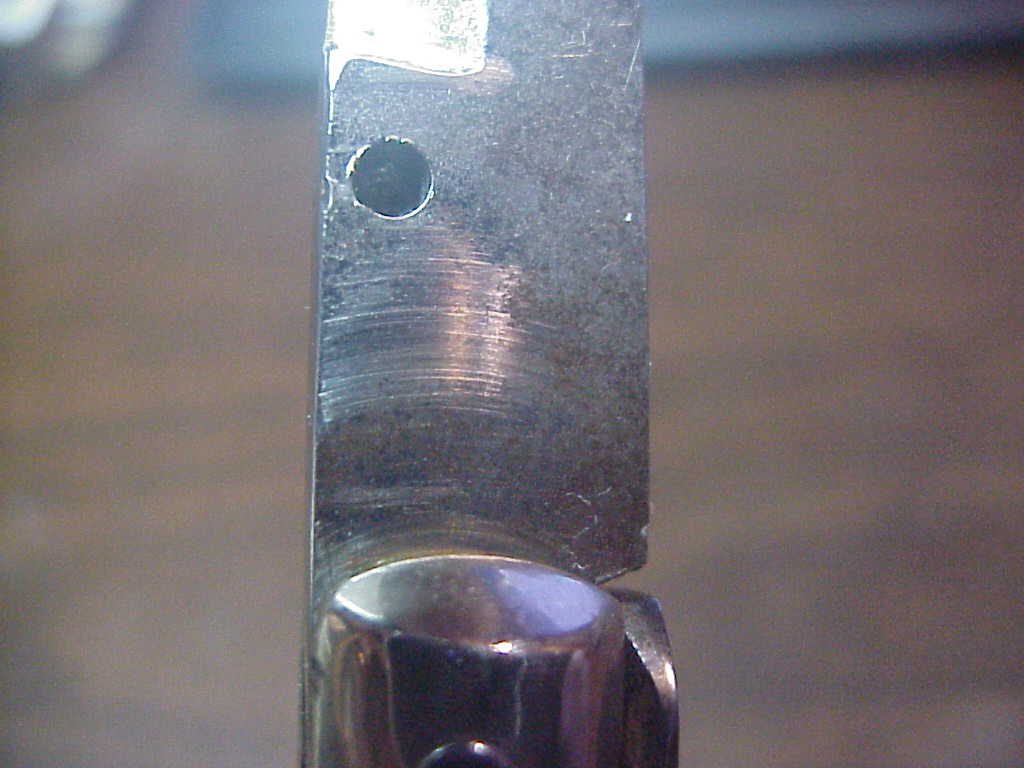 Sterile (unmarked) 23cm Italian Picklock Vintage 1950s automatic knife bayonet blade