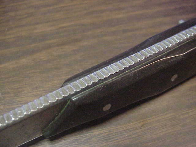 RPK 24cm Russian Prison Knife Saw blade Vintage automatic knife