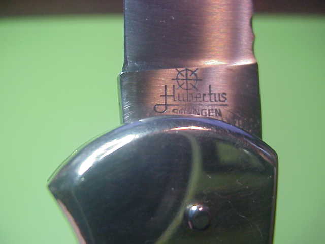 Hubertus 18cm Stag Scale Release hard-to-find German automatic knife