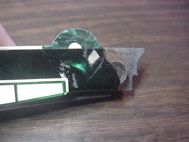 Vintage 11cm Russian Automobile Switchblade Green Car automatic Knife