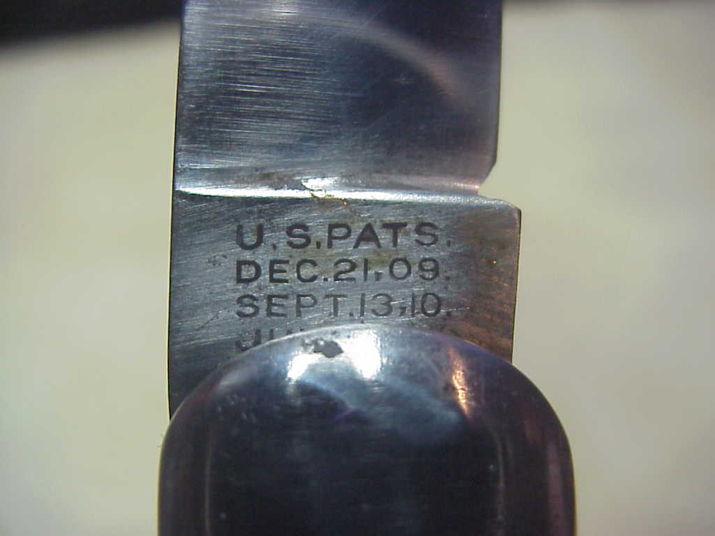 z SCHRADE CUT CO M2 Bone WWII Paratrooper Military issue switchblade knife
