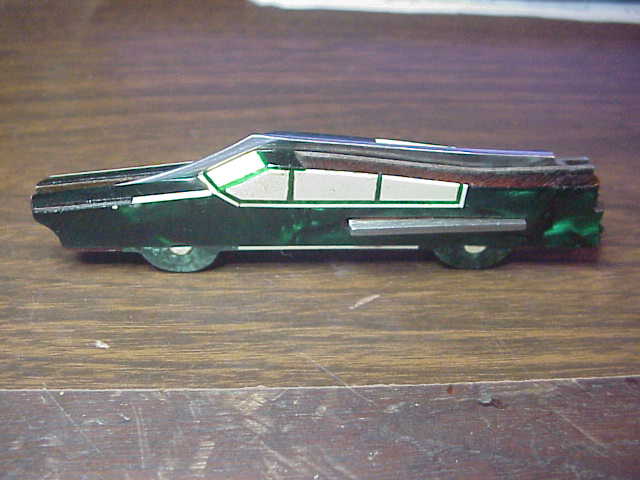 Vintage 11cm Russian Automobile Switchblade Green Car automatic Knife
