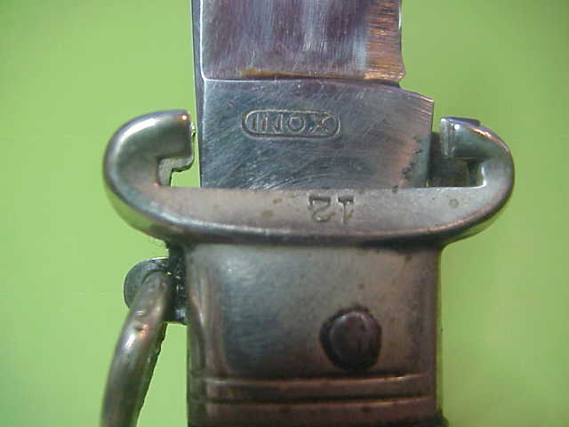 ELIO ITALY INOX 20cm Italian Ring Pull Shellpuller Camper vintage 1950s automatic knife