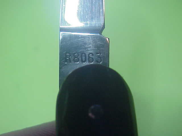 Remington R8063 Bone Double switchblade knife 1940s very nice