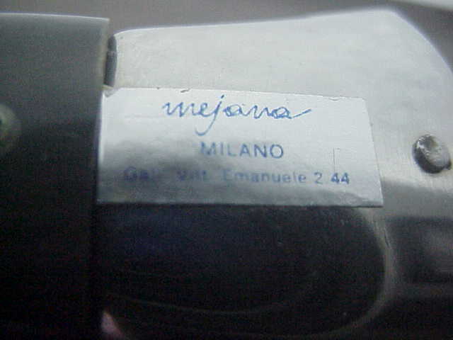 INOX 38cm Italian Stiletto swivel bolster vintage 1970s automatic knife