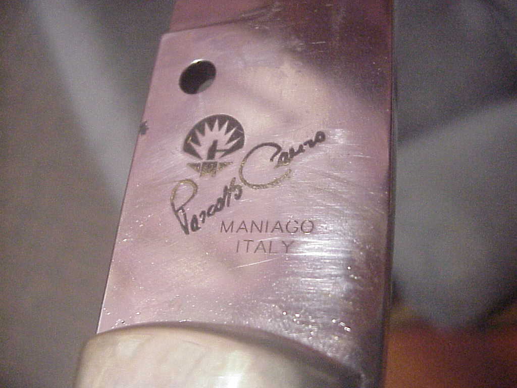 HUGE RENZO PASCOTTO 63cm Italian Display Picklock Bayonet blade automatic knife