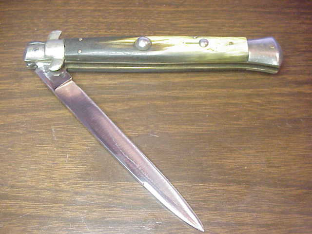 INOX 28cm Italian Transitional Stiletto switchblade knife