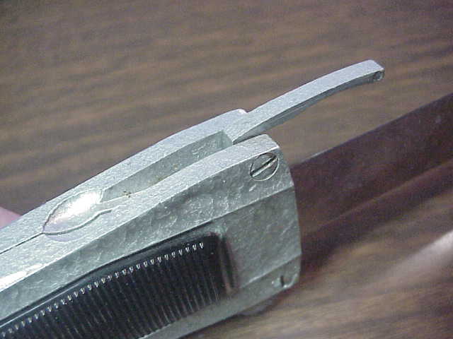 PANZER MESSER C.FRIEDR.ERN IND PAT D.B.P. GERMANY 23CM German DA OTF automatic knife