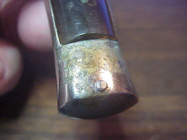 z C JUL HERBERTZ 21cm 1960s Italian Trapdoor OTF switchblade knife flawed