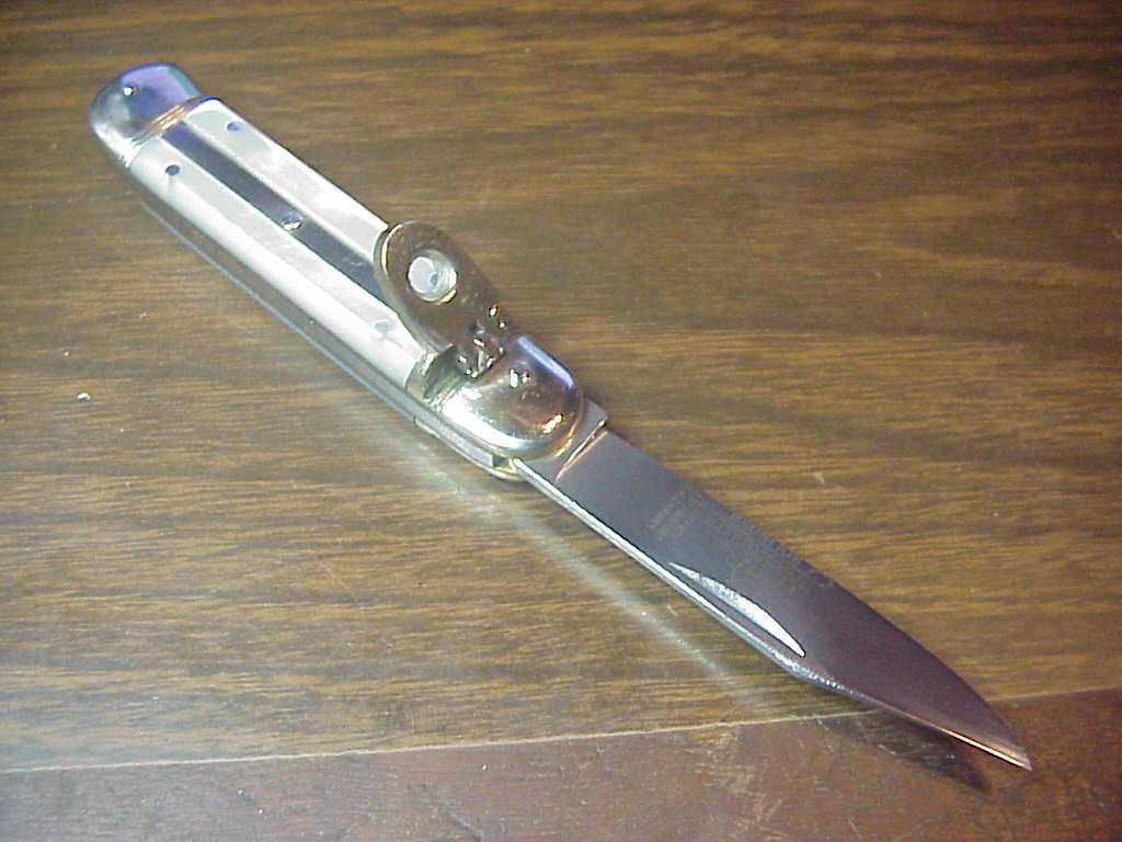HUBERTUS 8cm West German Lever MOP automatic knife