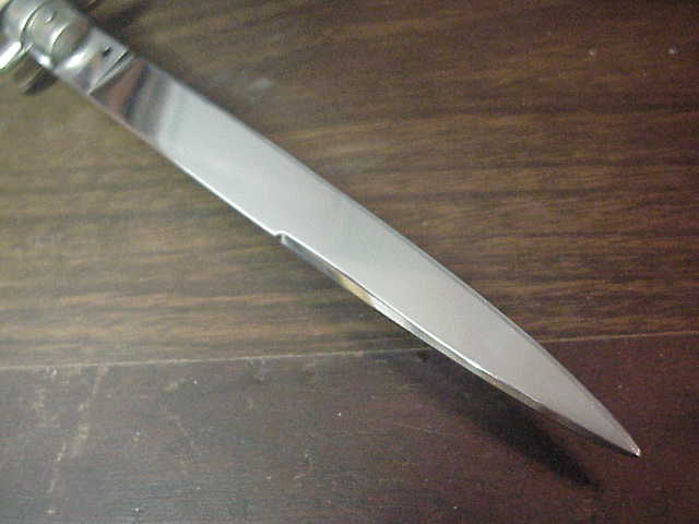 ROSTFREI PATENT 33cm Italian Humpback Coil spring Vintage Automatic knife