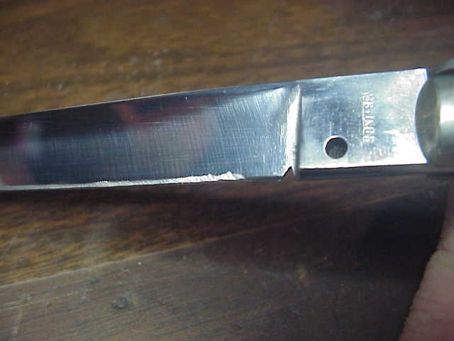 ROSTFREI PATENT 33cm Italian Humpback Coil spring Vintage Automatic knife