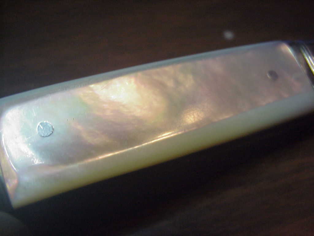HUBERTUS 8cm West German Lever MOP automatic knife