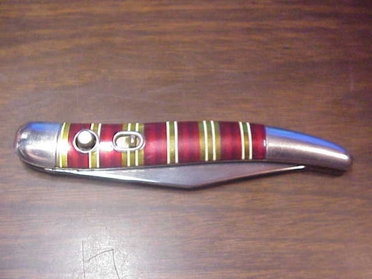 z Hammer Brand Toothpick Candy Stripe 1950s vintage switchblade JM90PBC