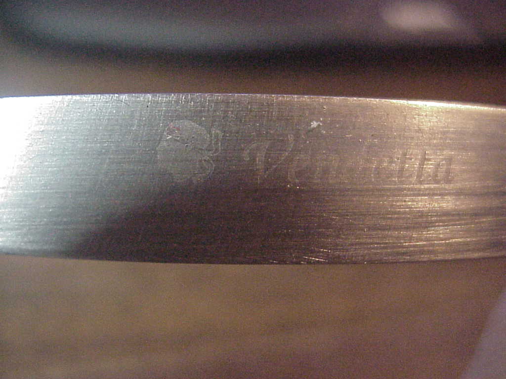 z Corsica Vendetta 23cm Italian stiletto Swivel bolster automatic knife with etch