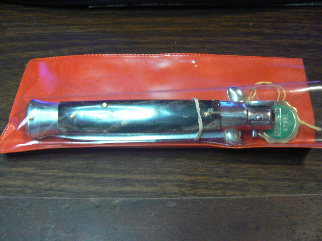 z MADE ITALY LaVespa 23cm Italian Stiletto Swivel bolster vintage switchblade knife