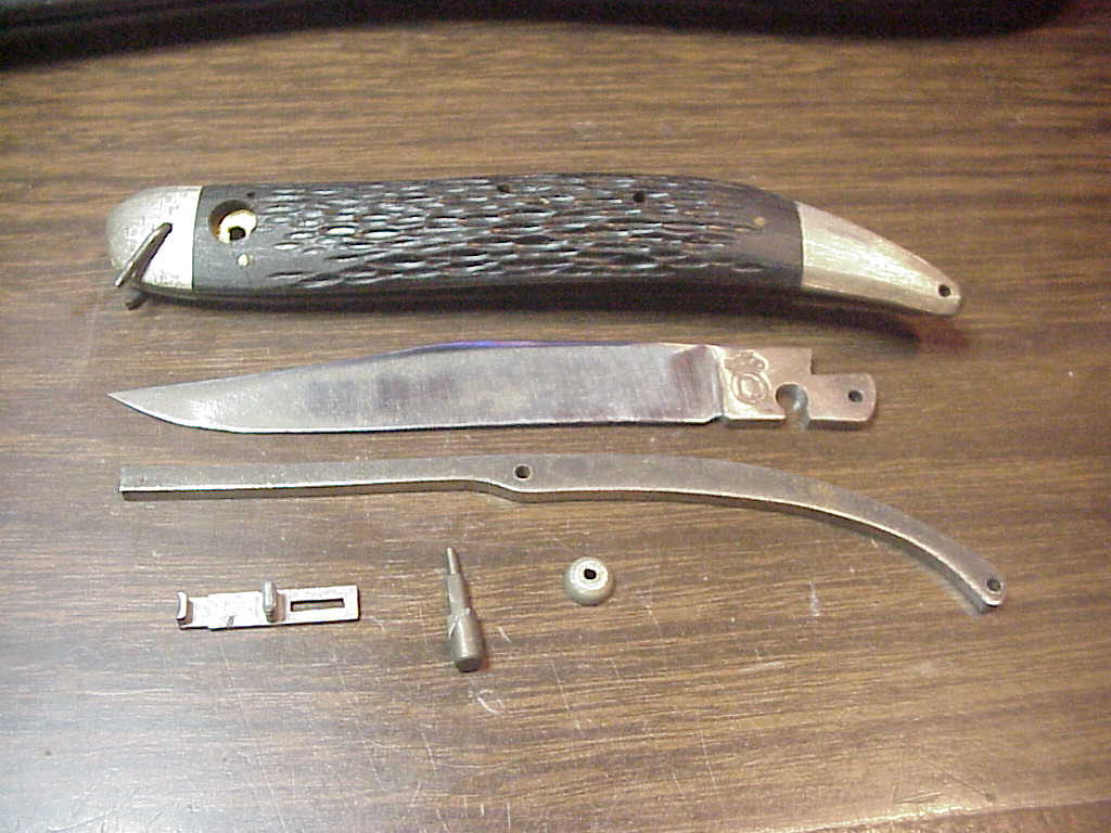 Queen Jet 25 switchblade parts