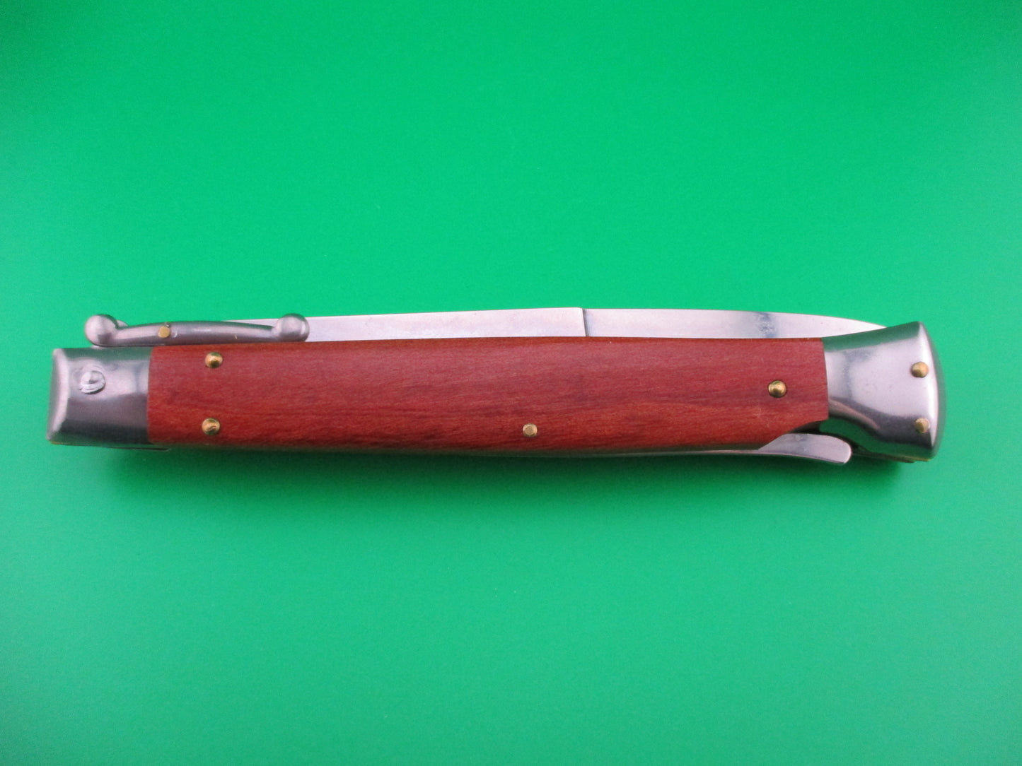 FRANK B ITALY 28cm Italian Swing Guard Rosewood Automatic knife