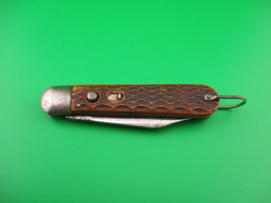 PRESTO M2 Bone WWII vintage Paratrooper automatic knife