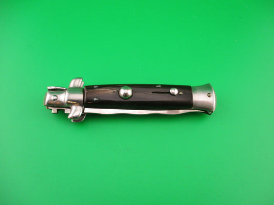 Sterile 18cm Italian Swivel Bolster KRIS blade vintage automatic knife