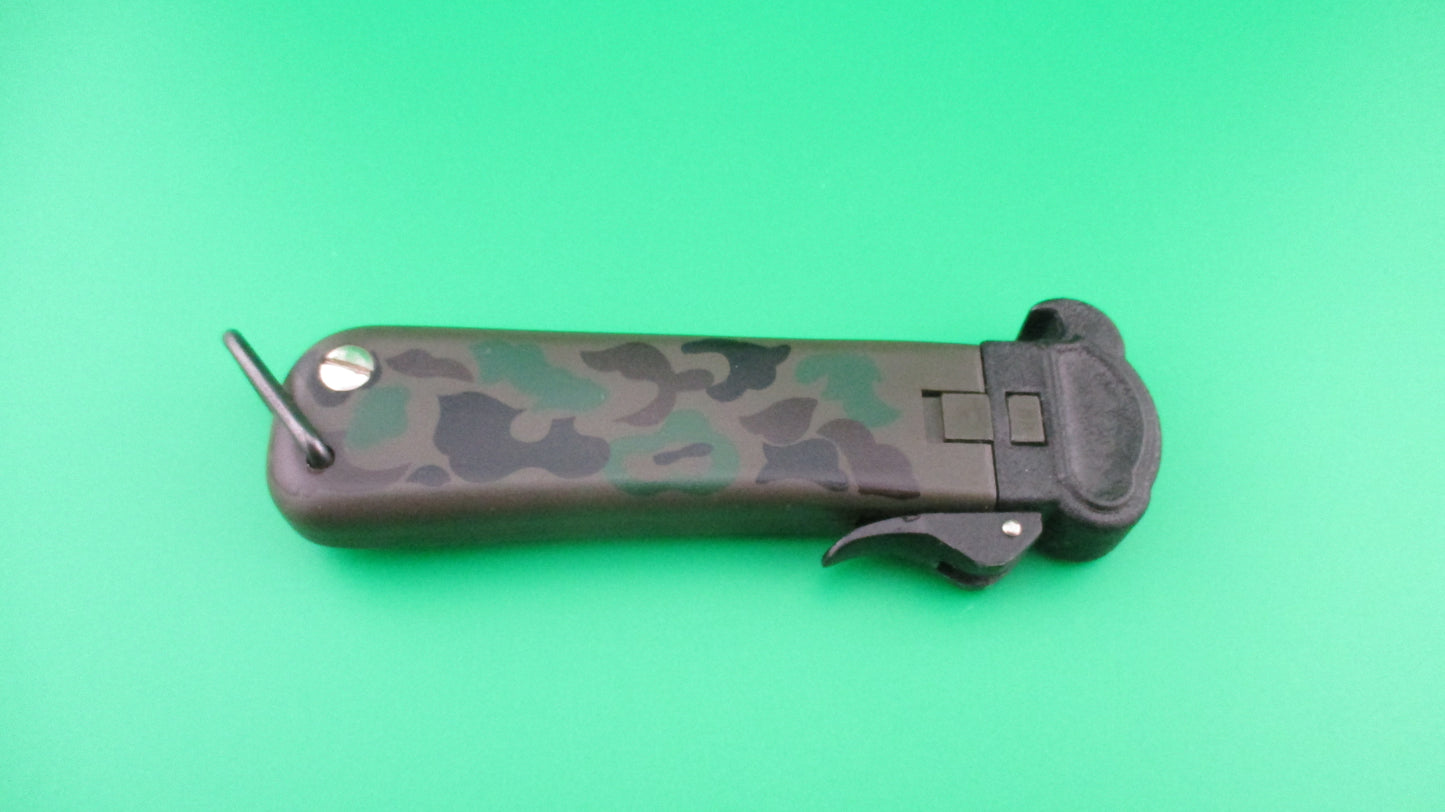 STAINLESS STEEL 22cm German Gravity knife Reproduction Camouflage knife