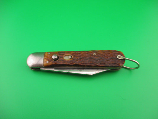 Vintage PRESTO BOY SCOUTS OF AMERICA automatic knife made 1940s
