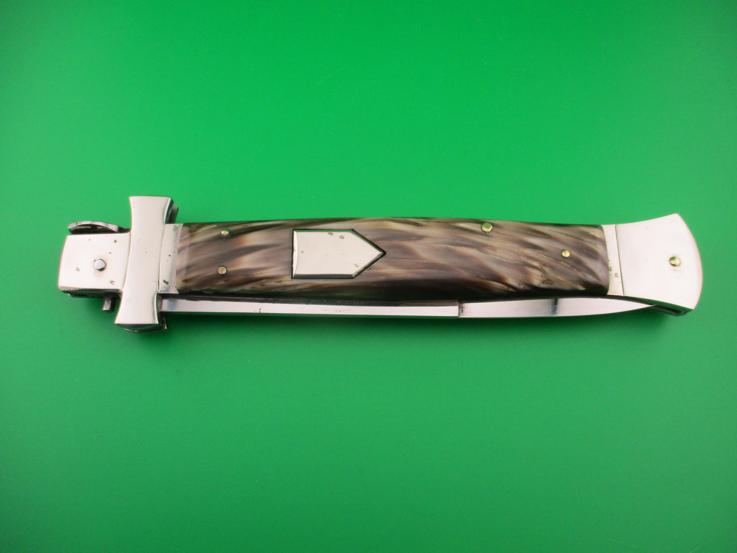 Renzo Pascotto DANUVIUS #1 40cm Italian Maltese Guard Picklock Shield button switchblade