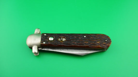 z PRESTO DERBY Scout 1940s Vintage American automatic knife