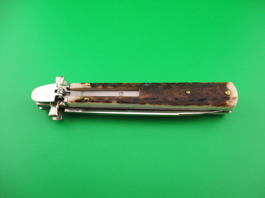 AGA CAMPOLIN Dominus 23cm Stag Lever automatic knife