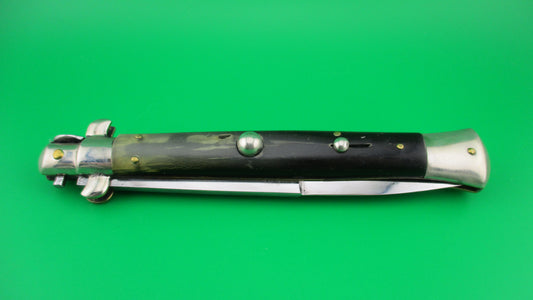 LATAMA ITALY 28cm Italian Picklock Vintage 1950s Horn Bayo automatic knife